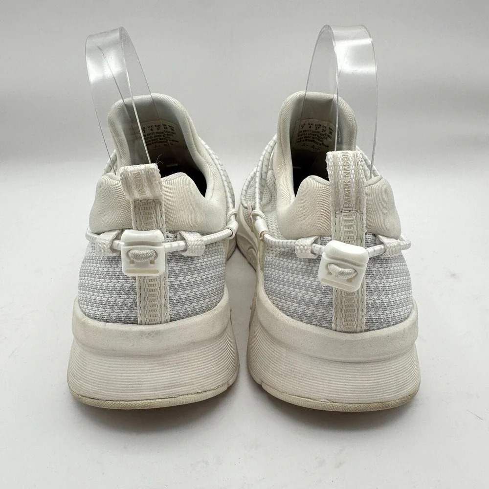 Mark Nason Los Angeles Sneakers Shoes Womens 7 White Athletic Gym Athleisure‎
